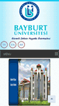 Mobile Screenshot of bayburt.edu.tr