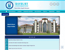 Tablet Screenshot of bayburt.edu.tr